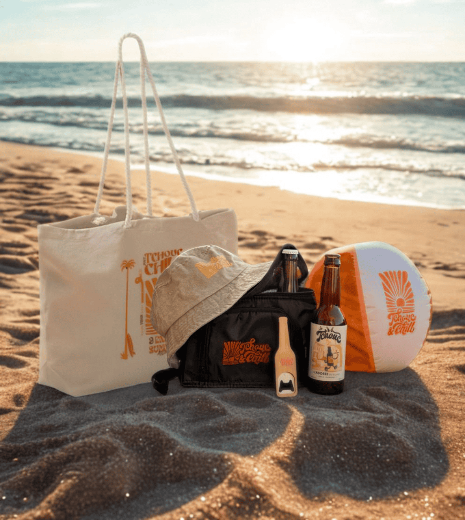 Pack d'été de la marque de bières artisanales La Tchouc