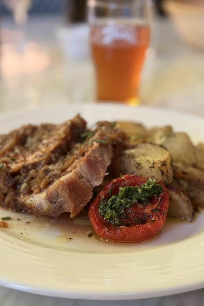 Un bon petit plat du Restaurant en dessous de l'Hôtel des Maures